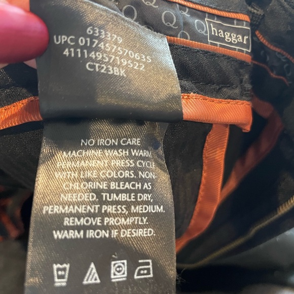 Haggar no iron stretch waste worn once. 30x30 - Picture 6 of 6